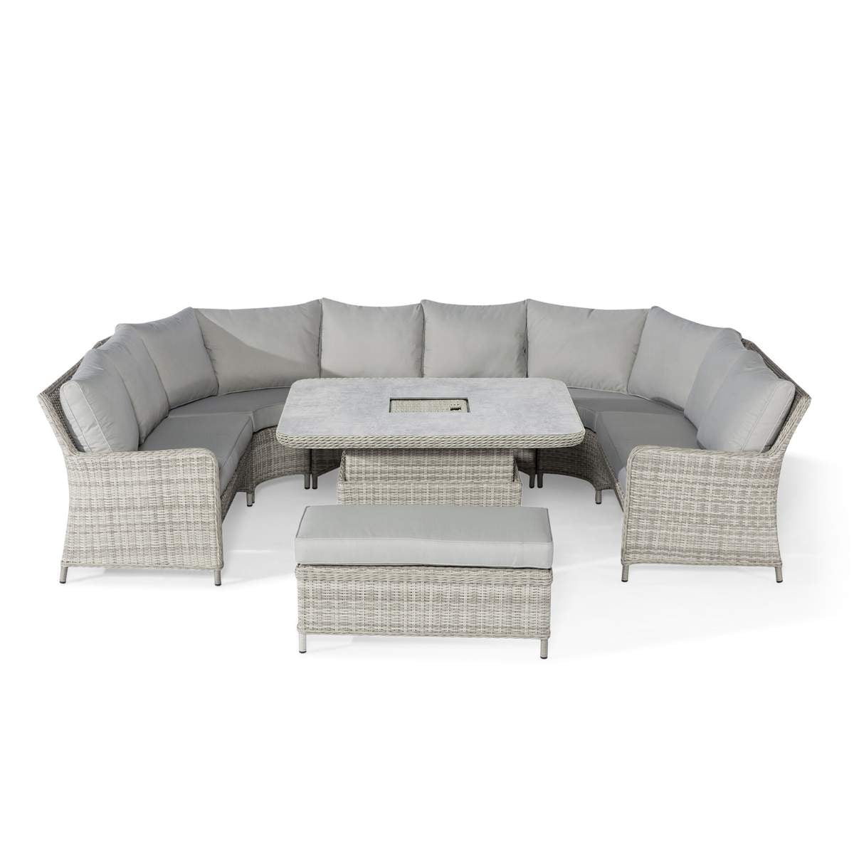 Maze Oxford Royal U-Shaped Rattan Sofa Set