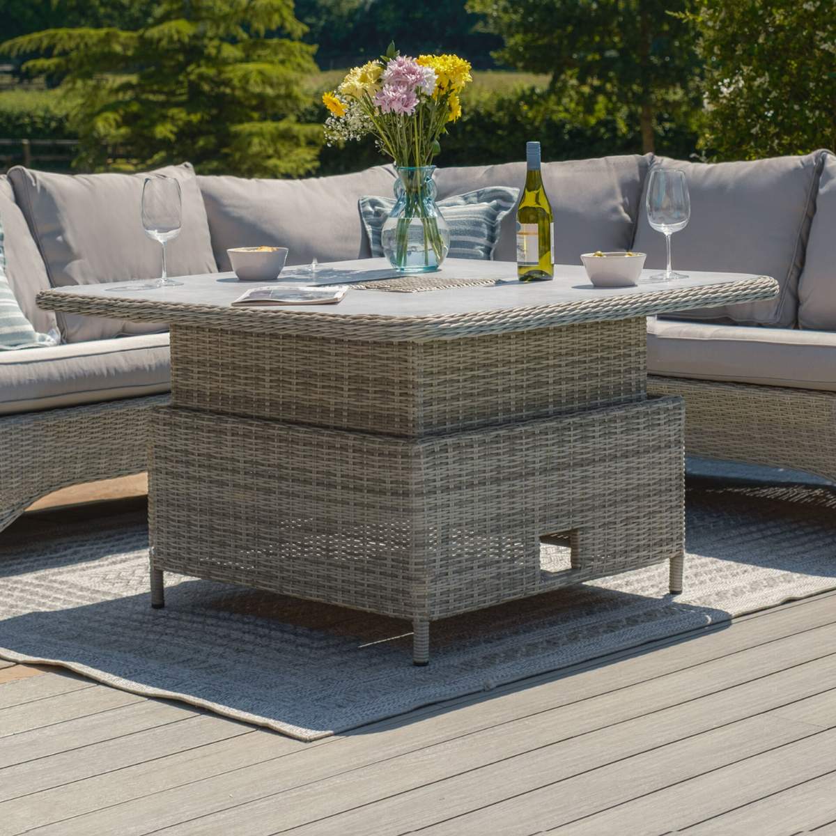 Maze Oxford Royal U-Shaped Rattan Sofa Set