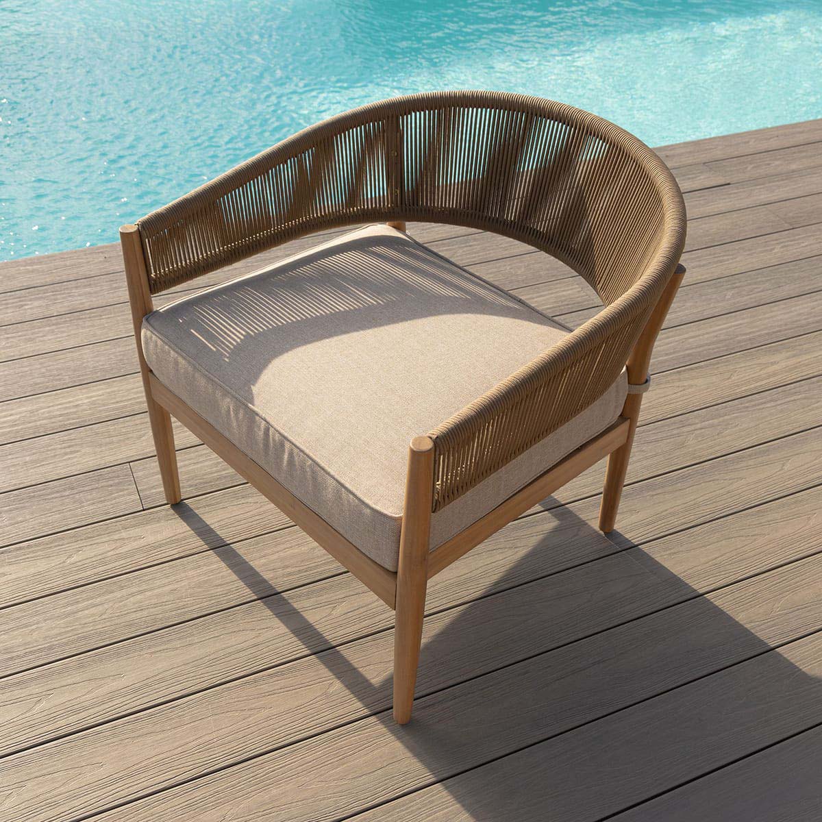Maze Sandstone Porto Lounge Chair