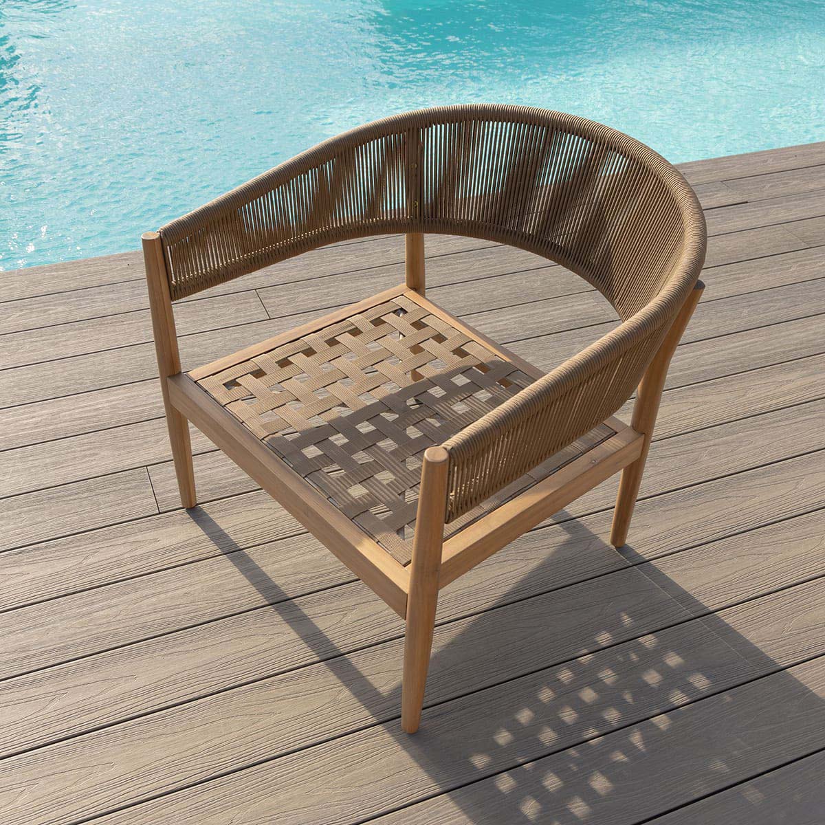 Maze Sandstone Porto Lounge Chair