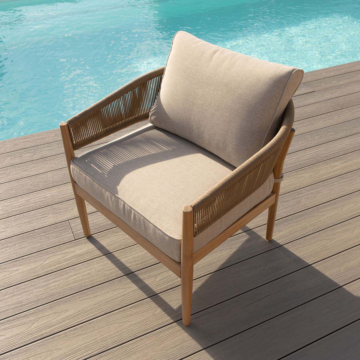 Maze Sandstone Porto Lounge Chair