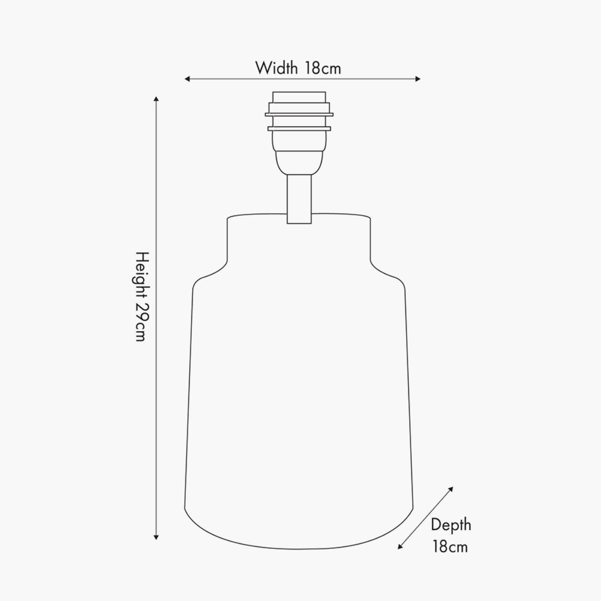 Pacific Lifestyle Paihia White Wash Wood Textured Short Table Lamp Base