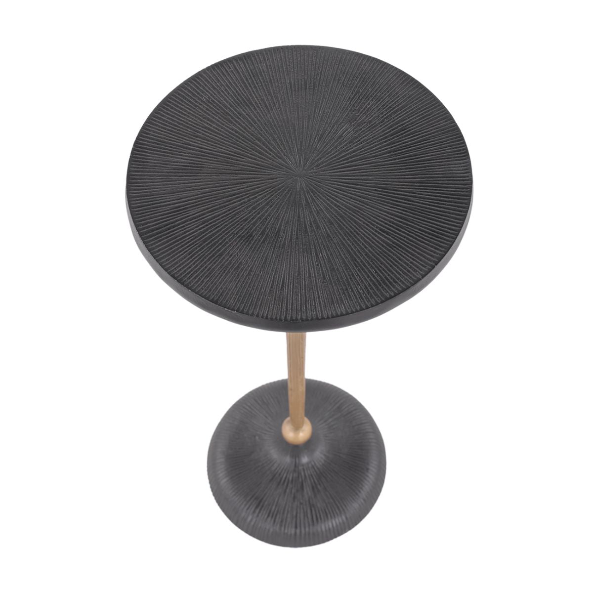 Libra Interiors Pair of Moulton Round Side Tables