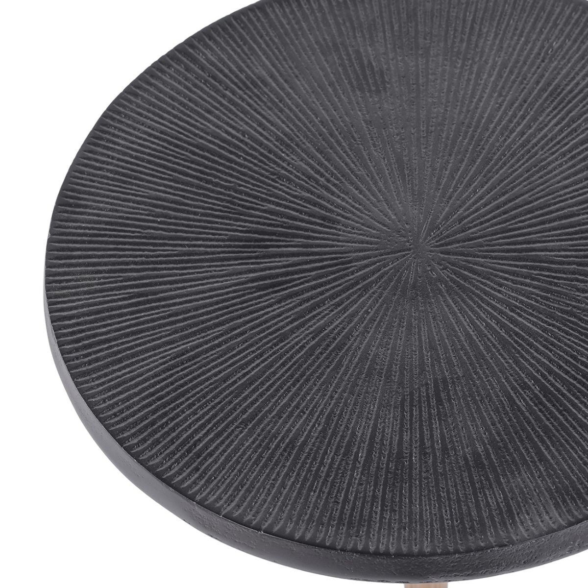Libra Interiors Pair of Moulton Round Side Tables