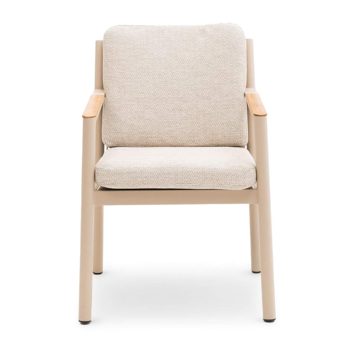 Maze Pair of Sicily Rope Weave Garden Dining Chairs