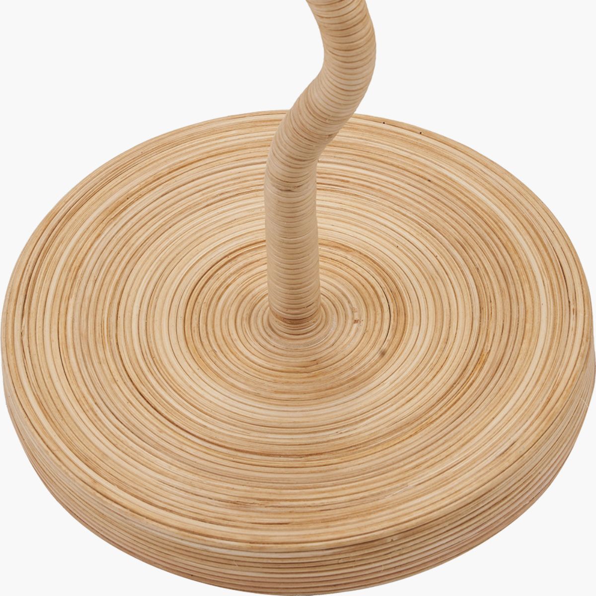 Pacific Lifestyle Palau Rattan Wave Floor Lamp Base
