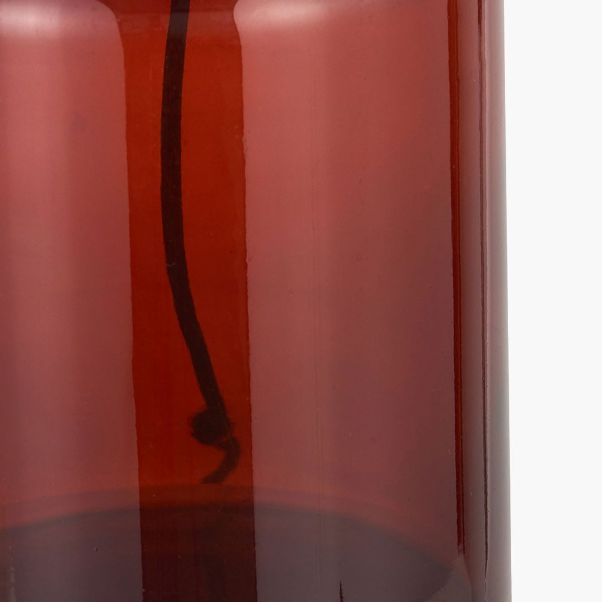 Pacific Lifestyle Palmo Amber Glass Bottle Table Lamp Base