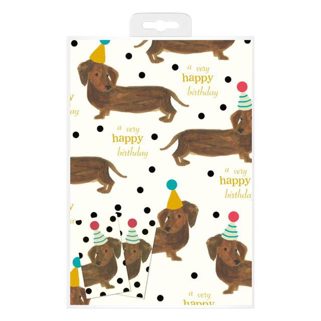 Party Dog Gift Wrap Pack-Beaumonde