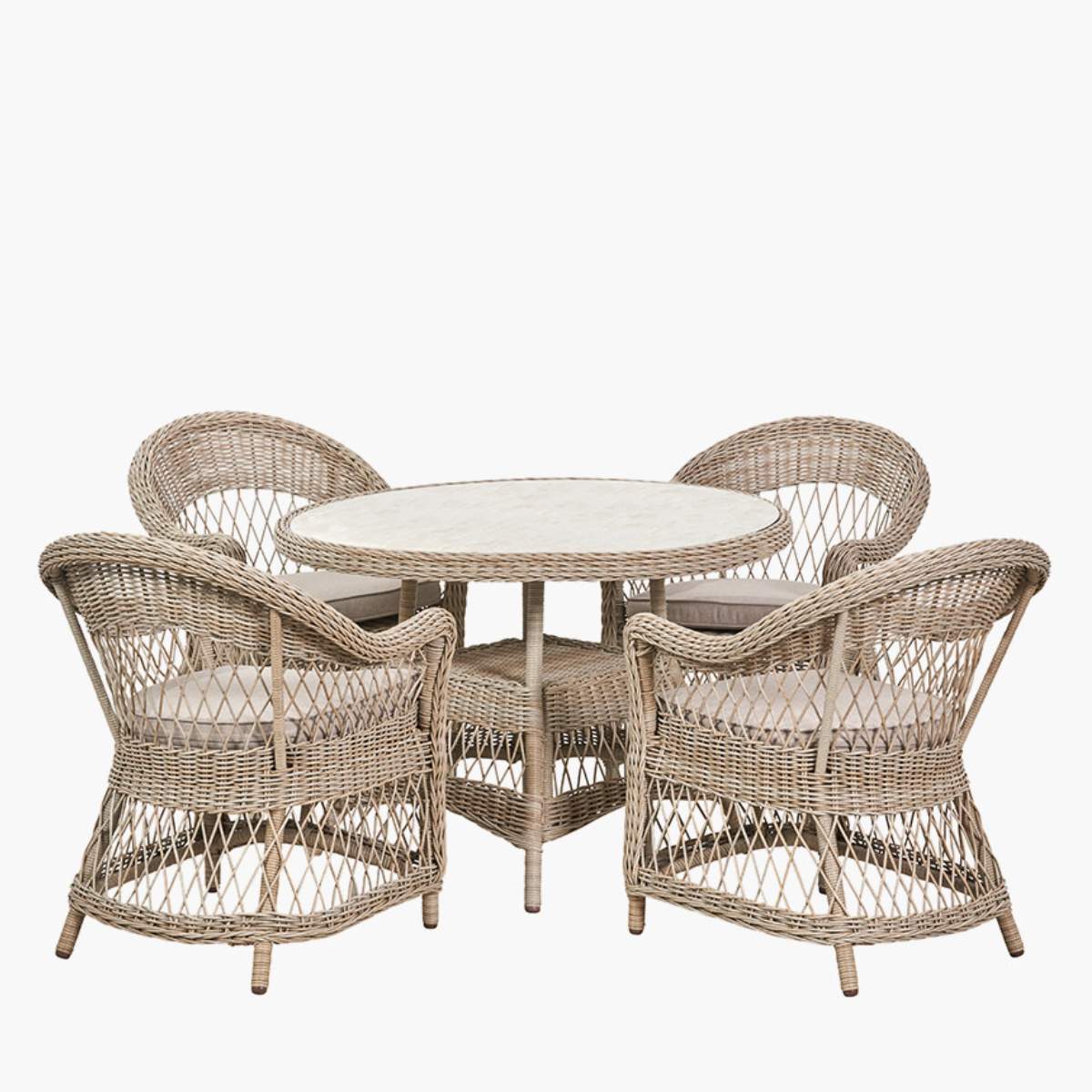 Pacific Lifestyle Pattaya Outdoor 4 Seater Dining Set