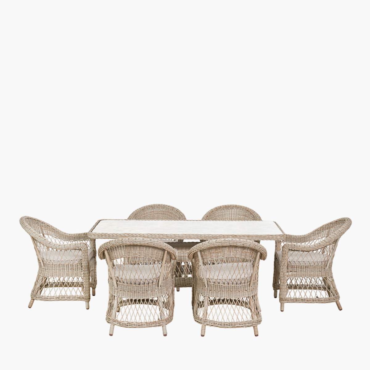 Pacific Lifestyle Pattaya Outdoor 6 Seater Dining Set