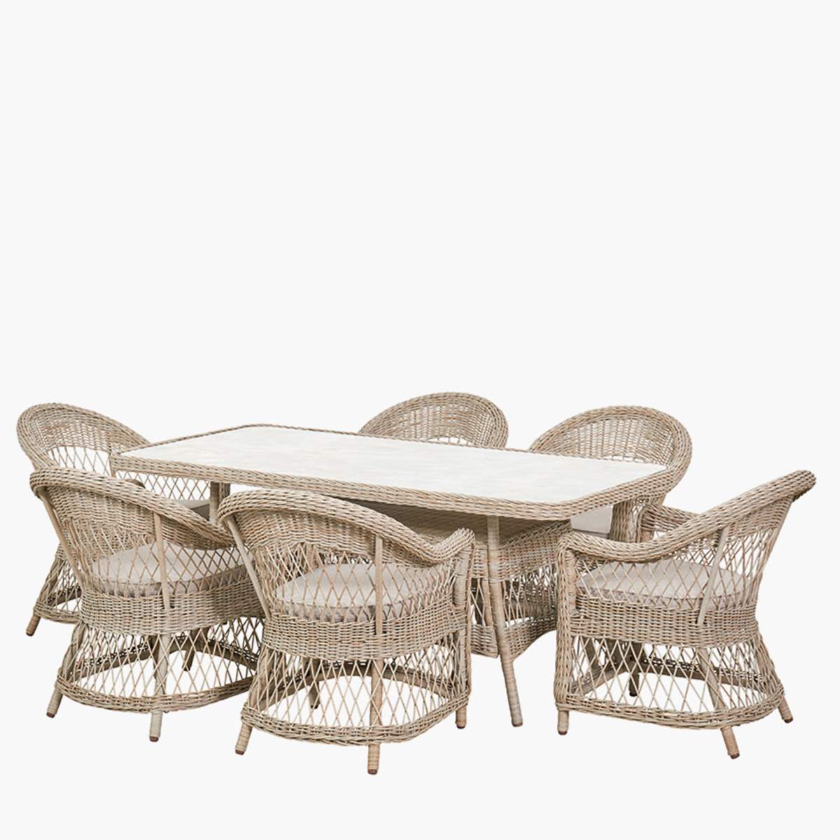 Pacific Lifestyle Pattaya Outdoor 6 Seater Dining Set