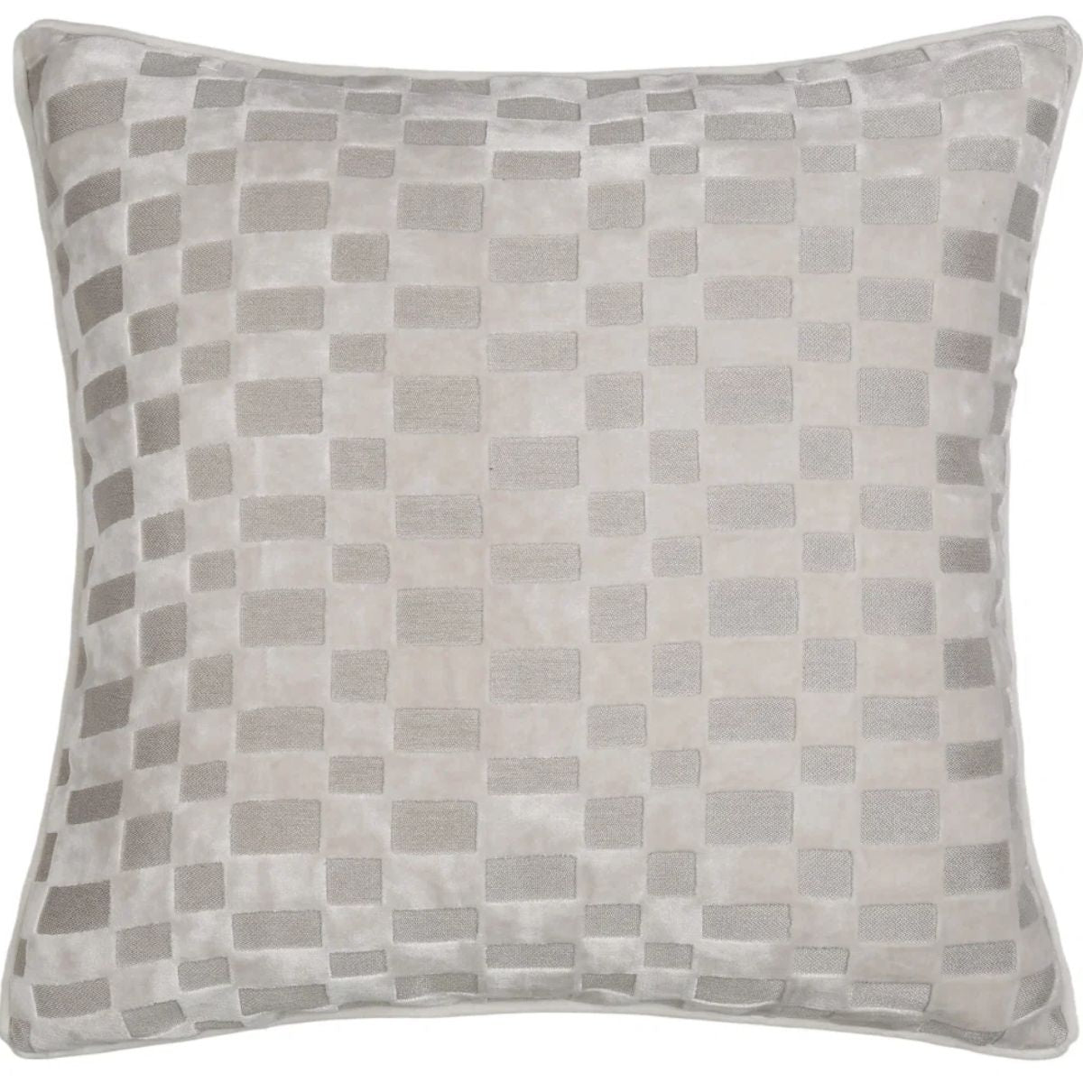 Paul Moneypenny Modblock Ivory Cushion