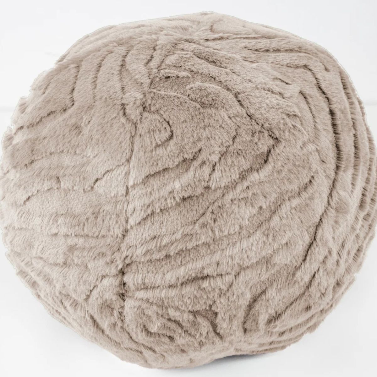 Paul Moneypenny Ziggy Round Taupe Cushion