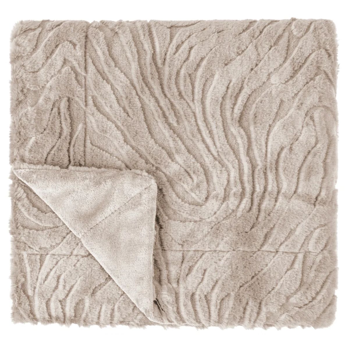 Paul Moneypenny Ziggy Taupe Throw
