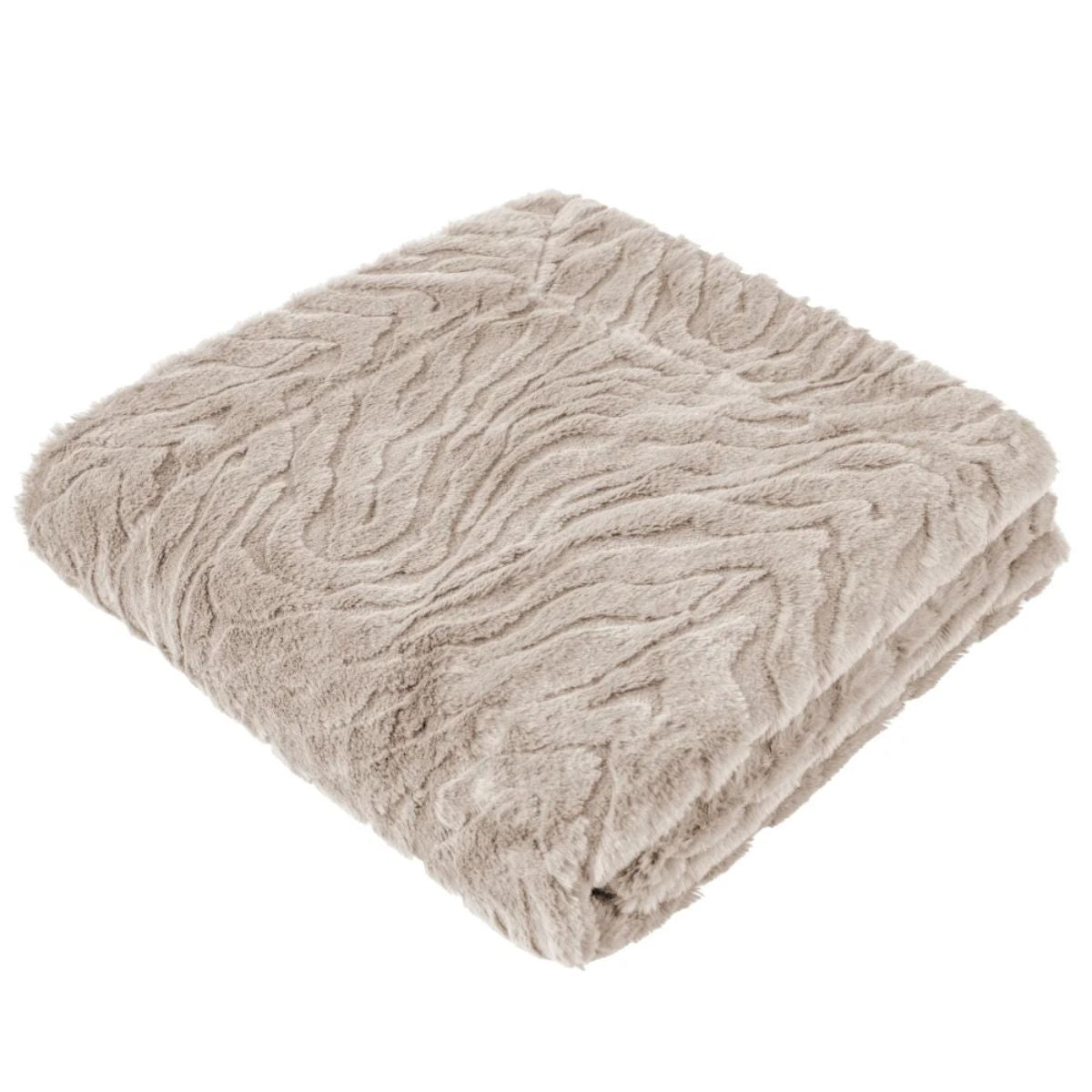 Paul Moneypenny Ziggy Taupe Throw