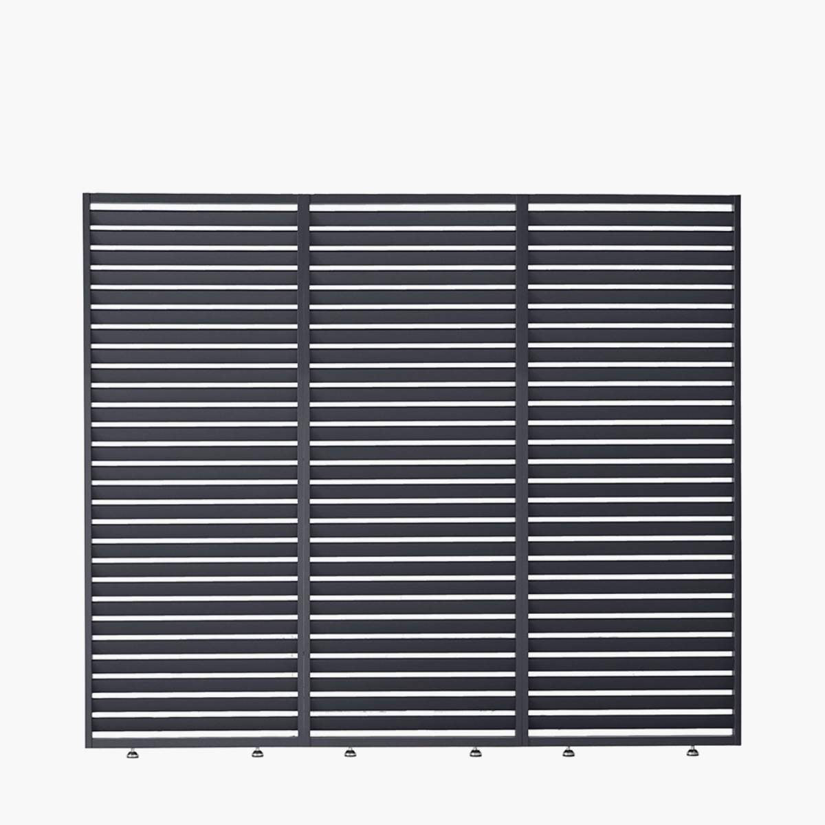 Pacific Lifestyle Pavillo Teak 3.5m x 3.5m Pergola, Pavillo Louvre Front/Back Panel Long, Pavillo Louvre Side Panel Short, Pavillo Side Blind Short, Delivery and Installation