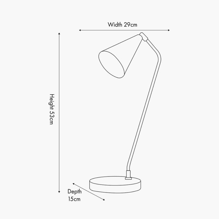 Designers Guild Pavonazzo Desk Lamp