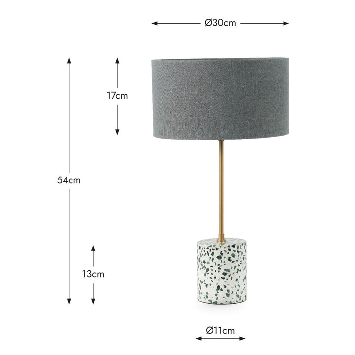 Designers Guild Pavonazzo Table Lamp