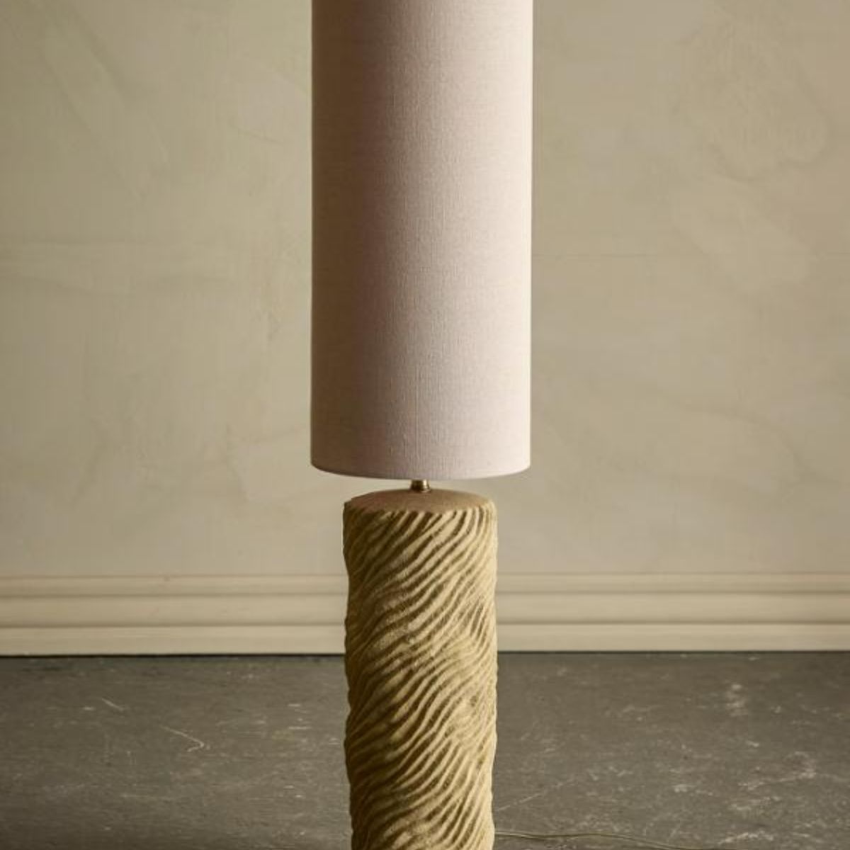 Bloomingville Payah Floor Lamp - Stone