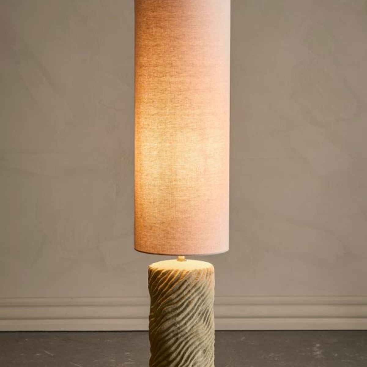 Bloomingville Payah Floor Lamp - Stone