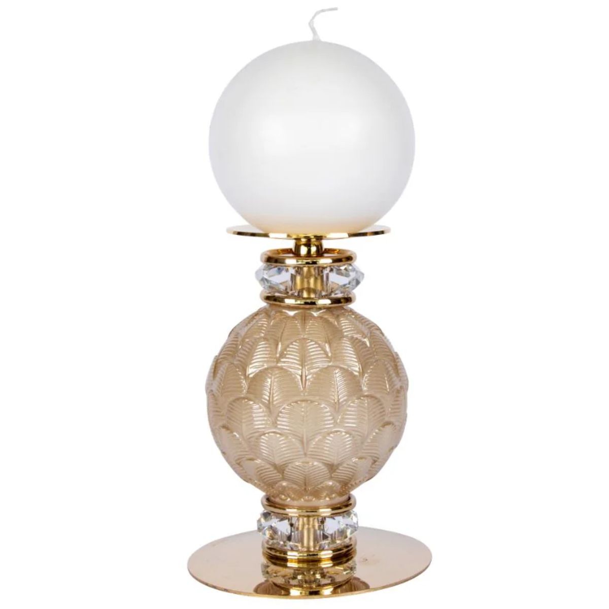 Villari Peacock Candle Holder