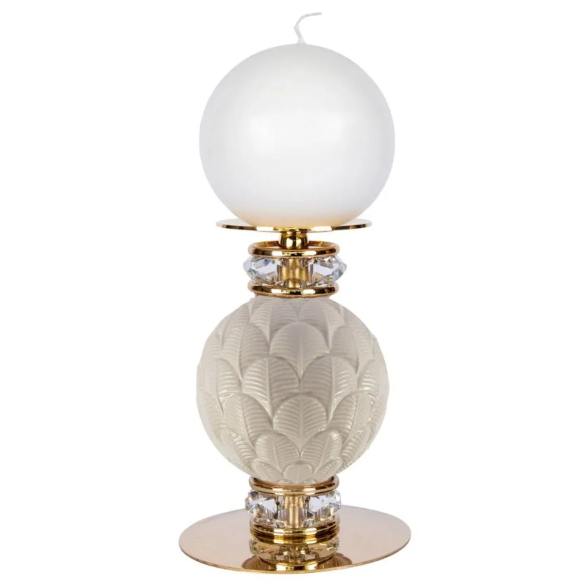 Villari Peacock Candle Holder