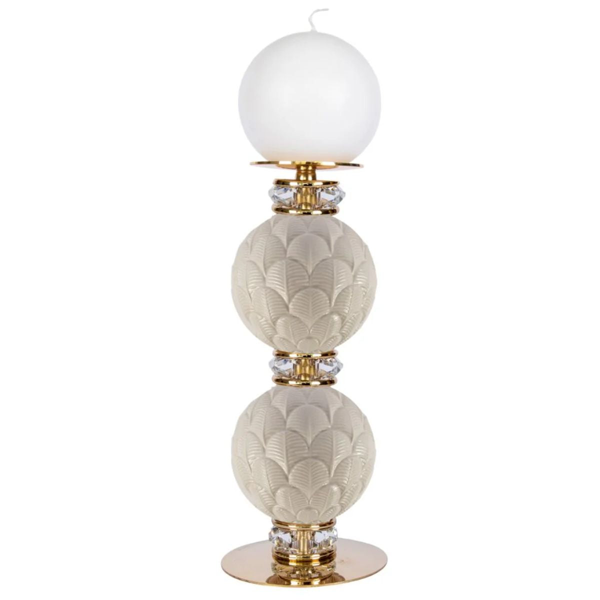 Villari Peacock Candle Holder