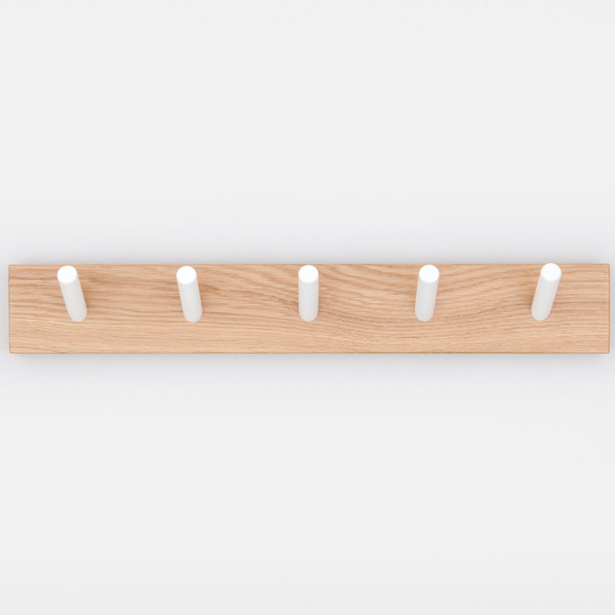 John Green Peg Solid Oak Coat Rail-Beaumonde