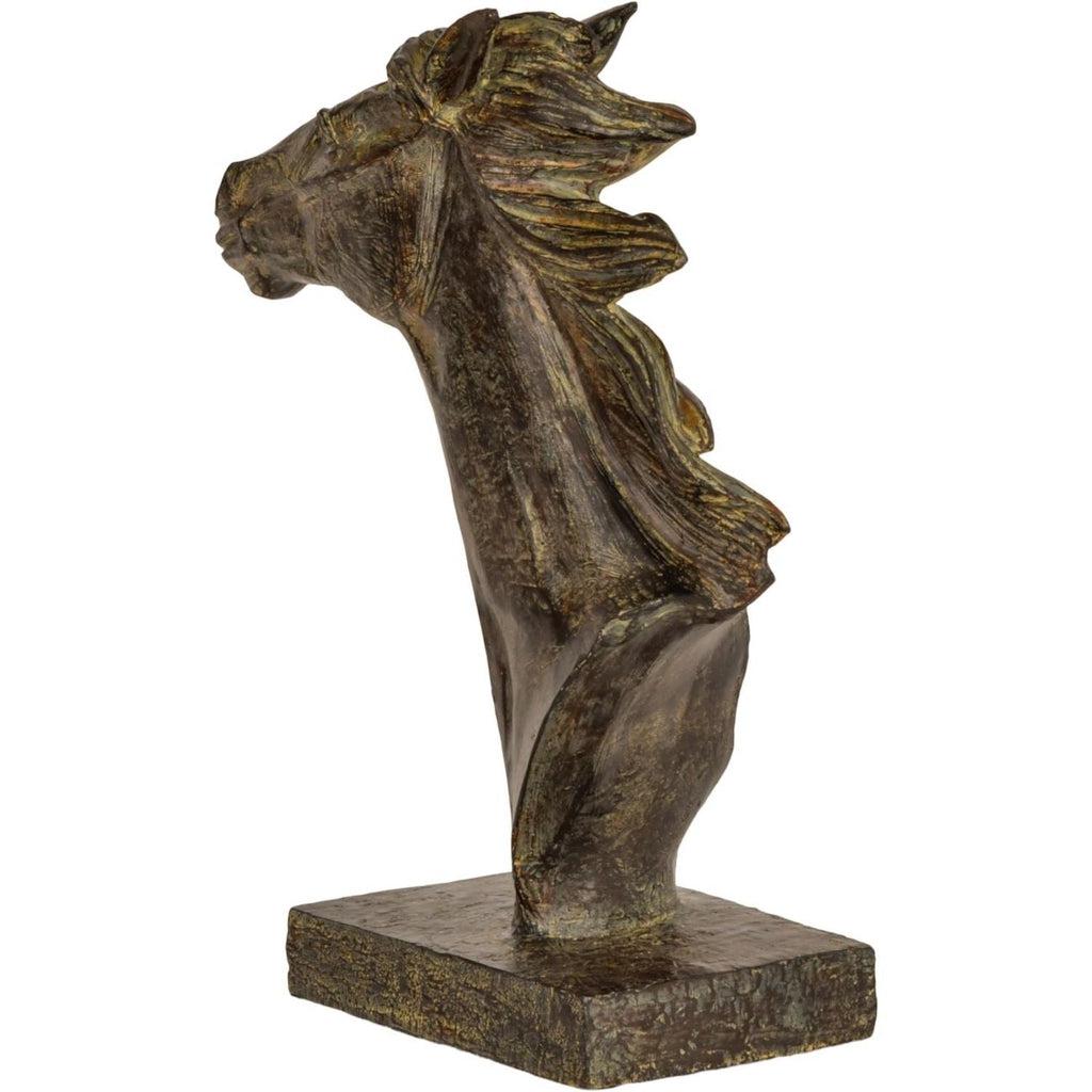 Pegasus Sculpture in Bronzed Resin-Beaumonde