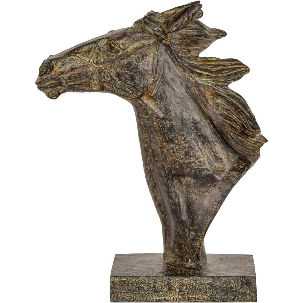 Pegasus Sculpture in Bronzed Resin-Beaumonde