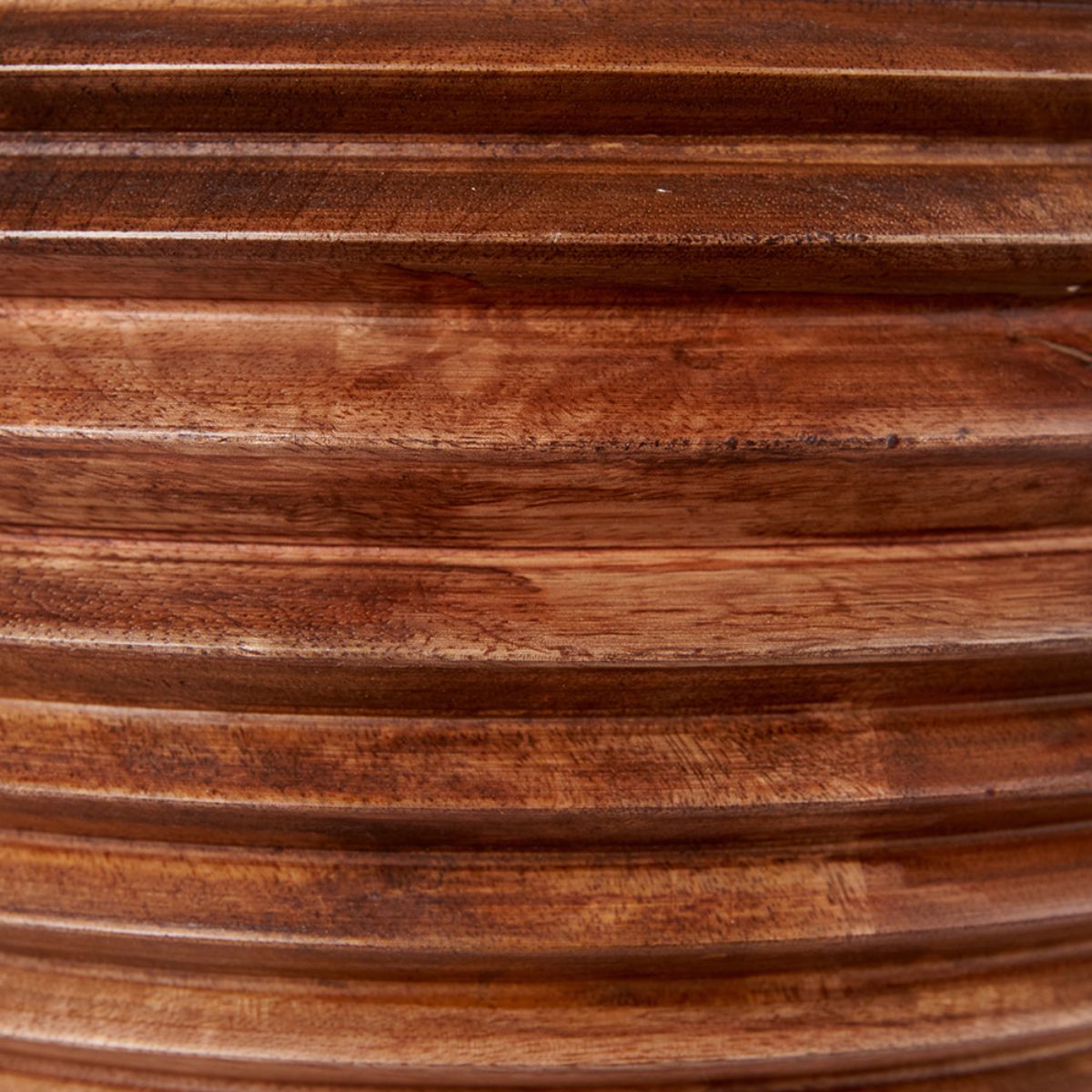 Pacific Lifestyle Pembury Brown Wash Large Turned Wood Table Lamp Base