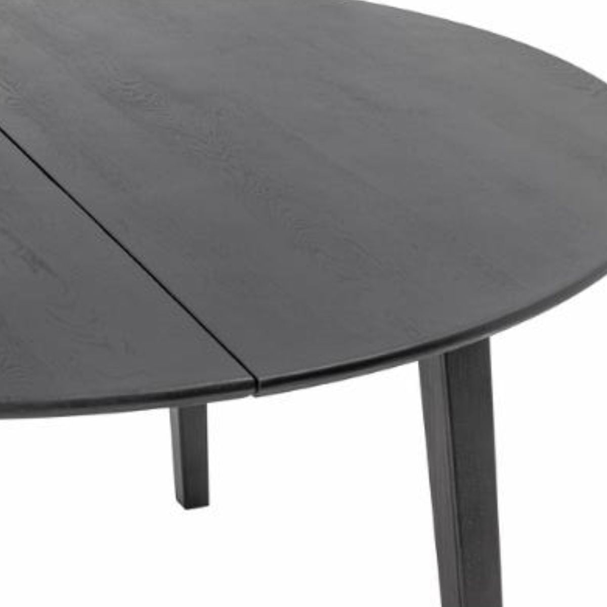 Bloomingville Peron Oak Round Dining Table - Black
