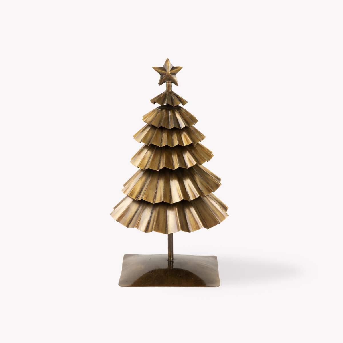 Garden Trading Pershore Christmas Tree Antique Brass Large - Pack of 3