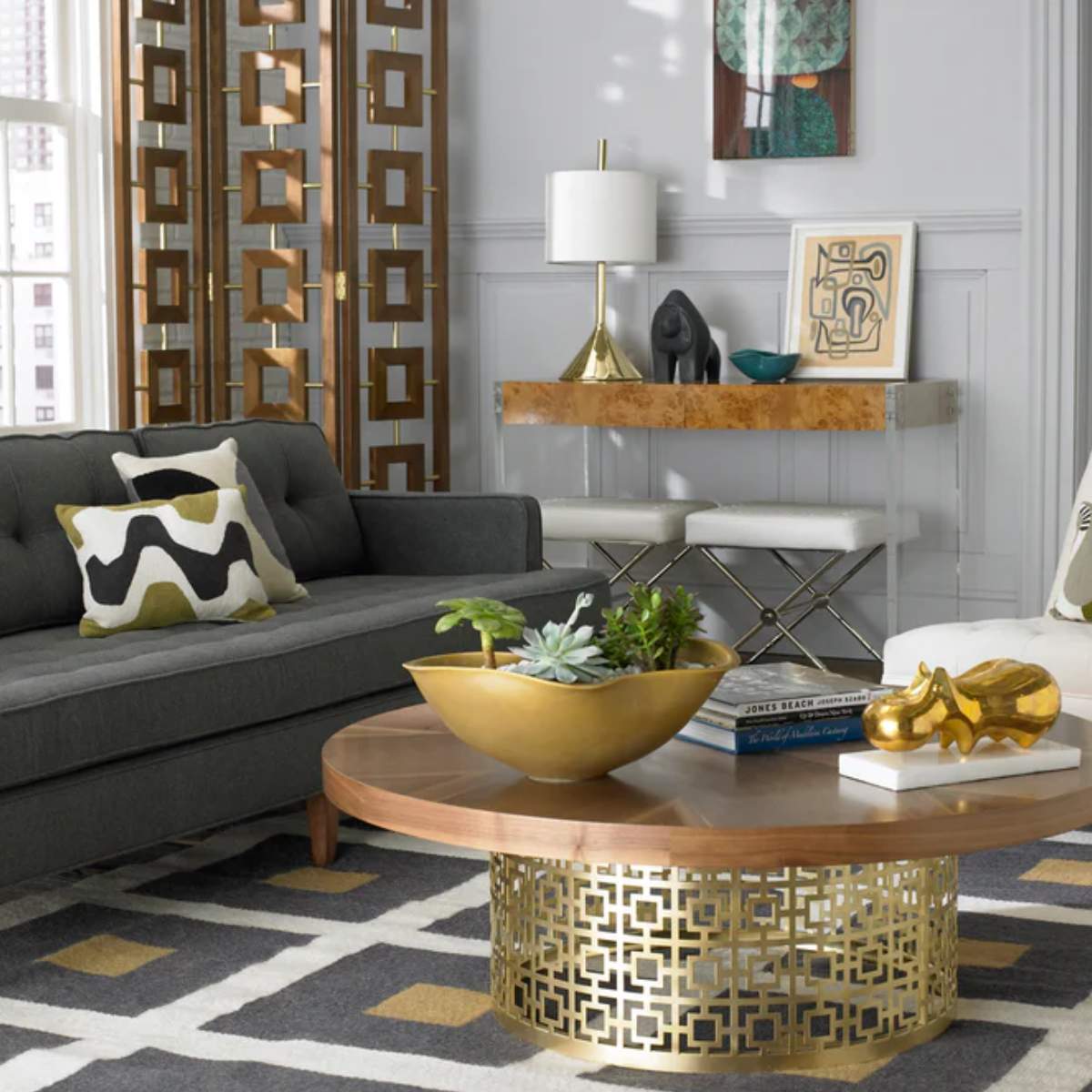 Jonathan Adler Peter Flatweave Rug