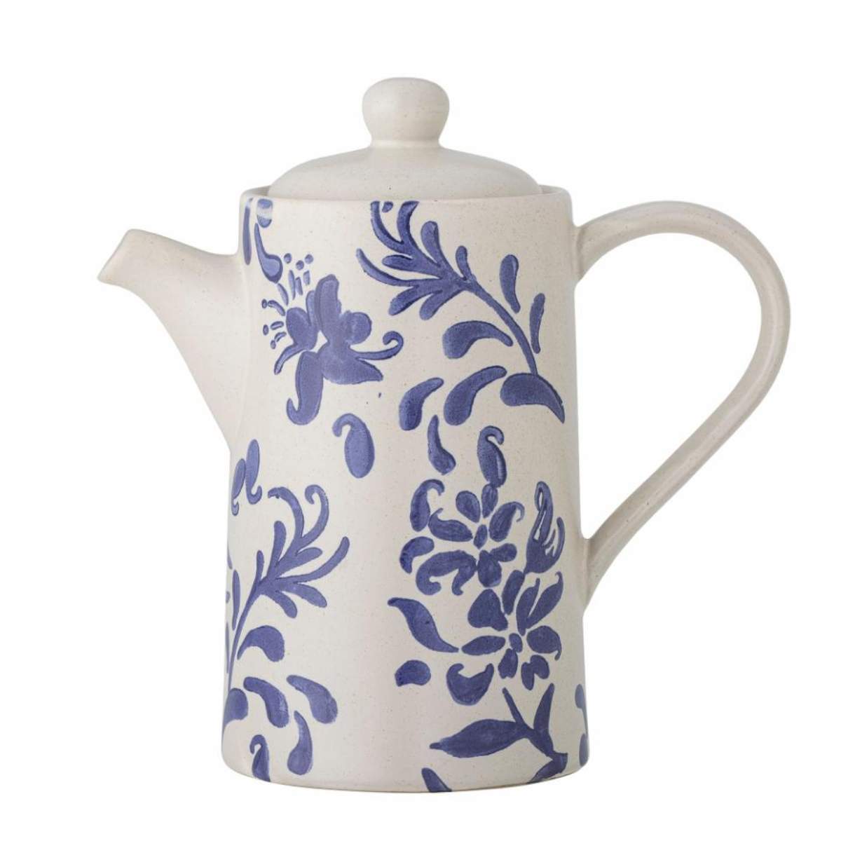 Bloomingville Petunia Teapot, Blue, Stoneware