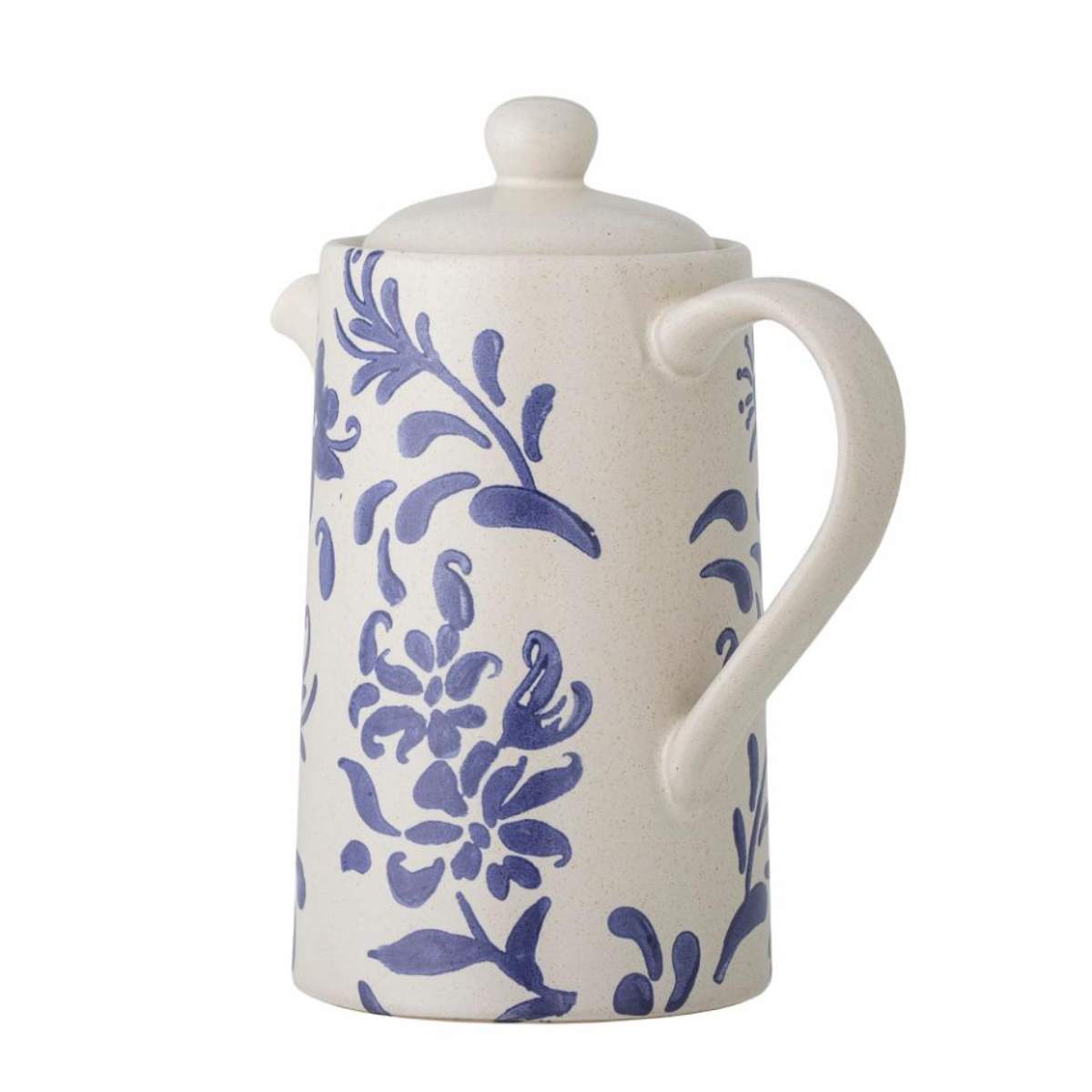 Bloomingville Petunia Teapot, Blue, Stoneware