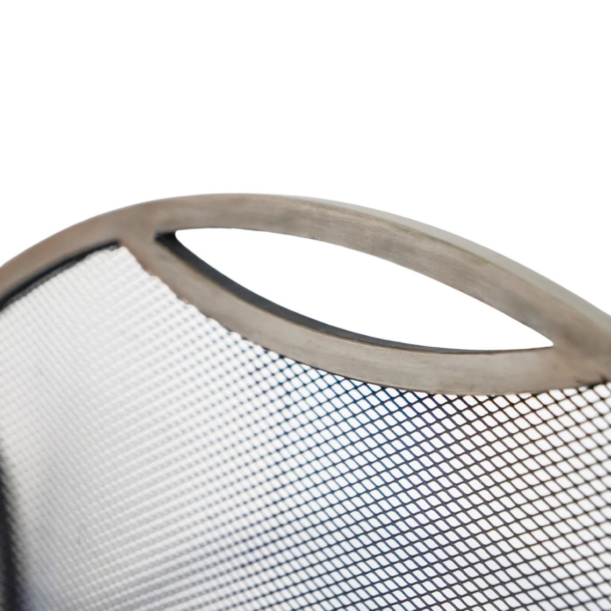 Ivyline Pewter Curved Surround Fire Screen H79.5cm W130cm