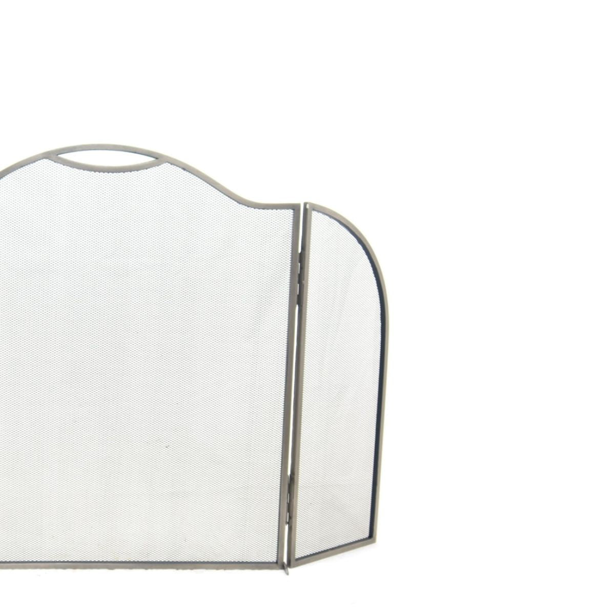 Ivyline Pewter Curved Surround Fire Screen H79.5cm W130cm