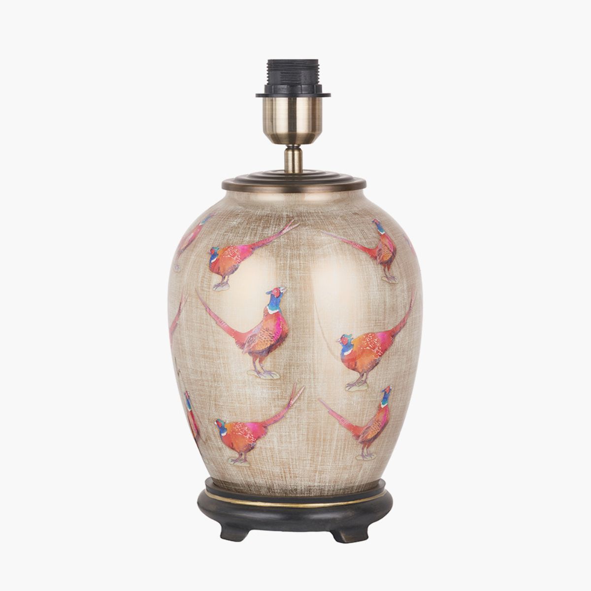 Jenny Worrall Pheasant Medium Glass Table Lamp Base