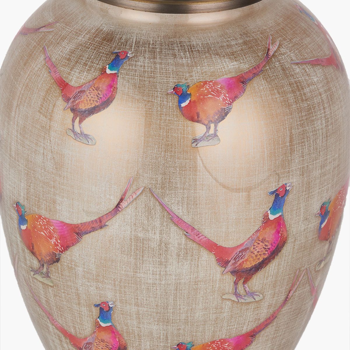 Jenny Worrall Pheasant Medium Glass Table Lamp Base