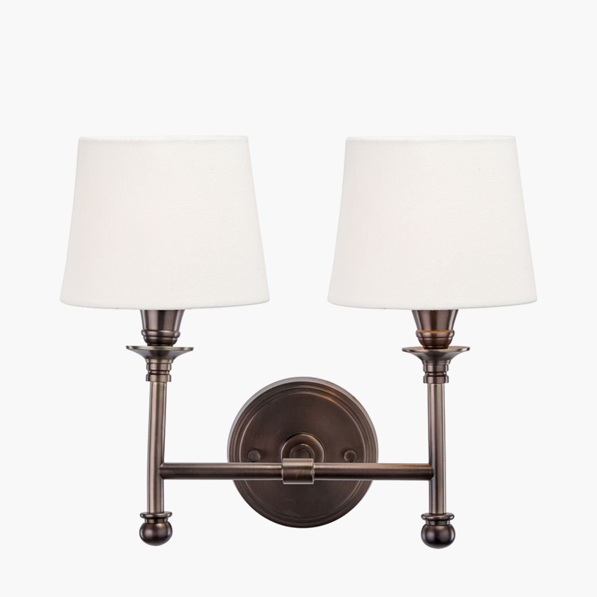 Pacific Lifestyle Piero Antique Bronze Metal Double Wall Light