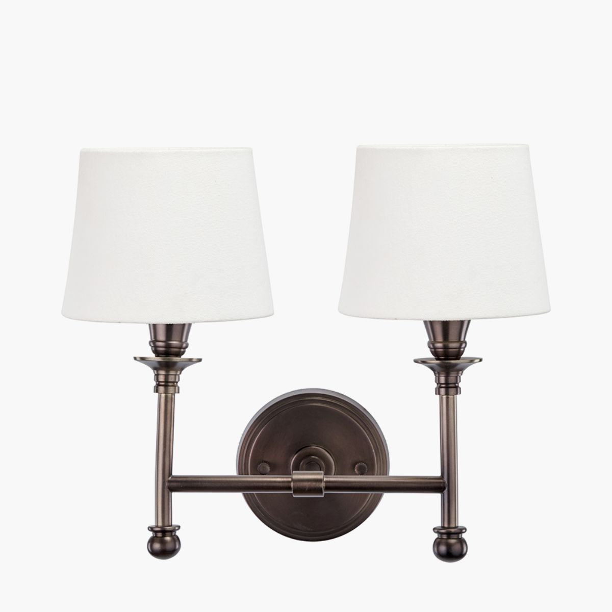 Pacific Lifestyle Piero Antique Bronze Metal Double Wall Light