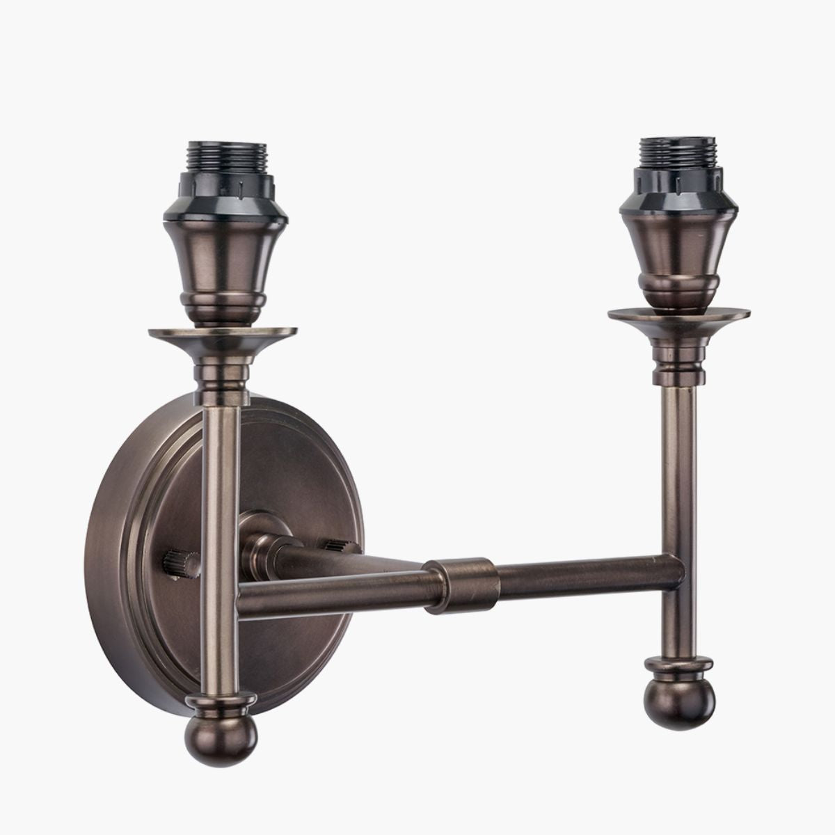 Pacific Lifestyle Piero Antique Bronze Metal Double Wall Light