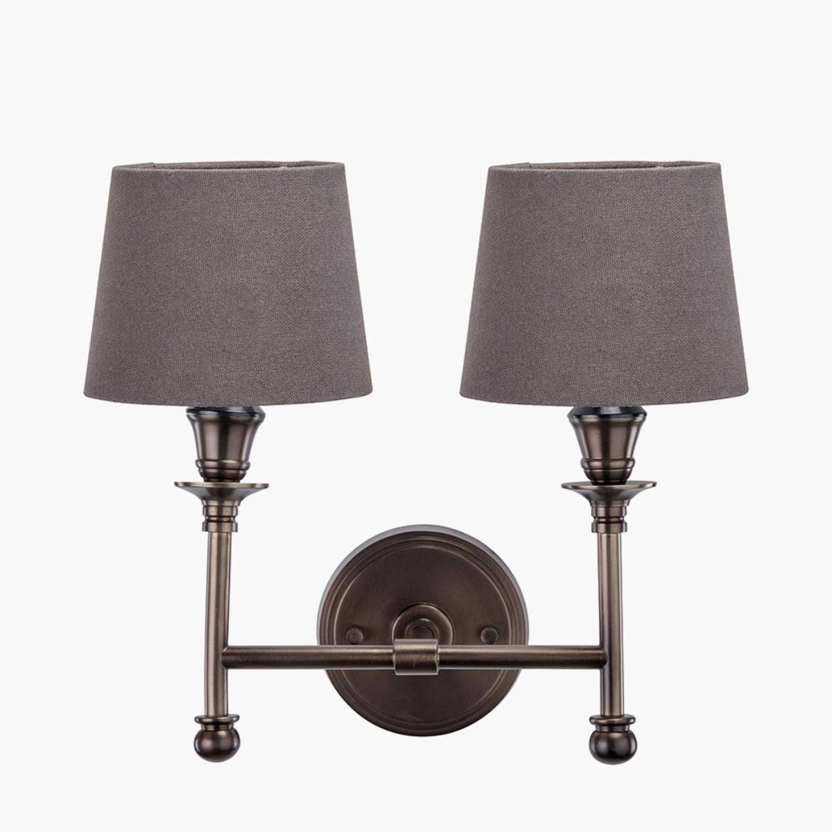 Pacific Lifestyle Piero Antique Bronze Metal Double Wall Light