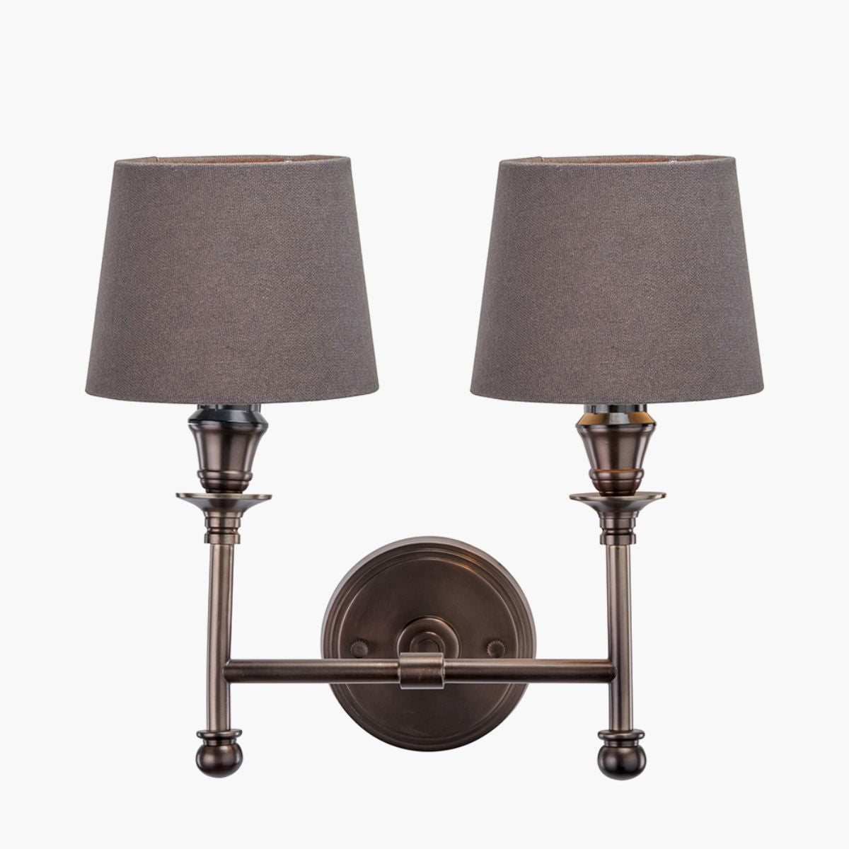 Pacific Lifestyle Piero Antique Bronze Metal Double Wall Light