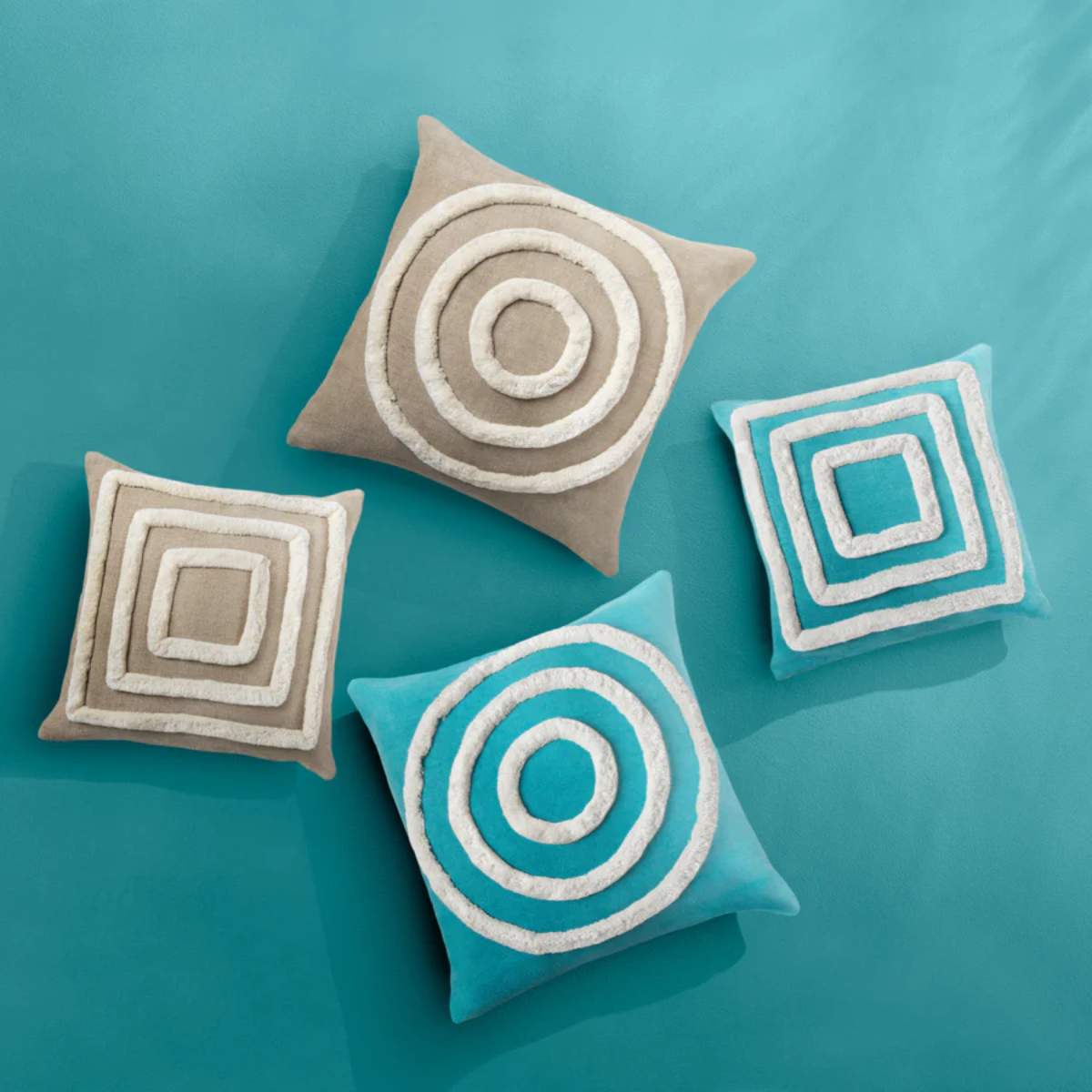 Jonathan Adler Pimlico Squares Cushion