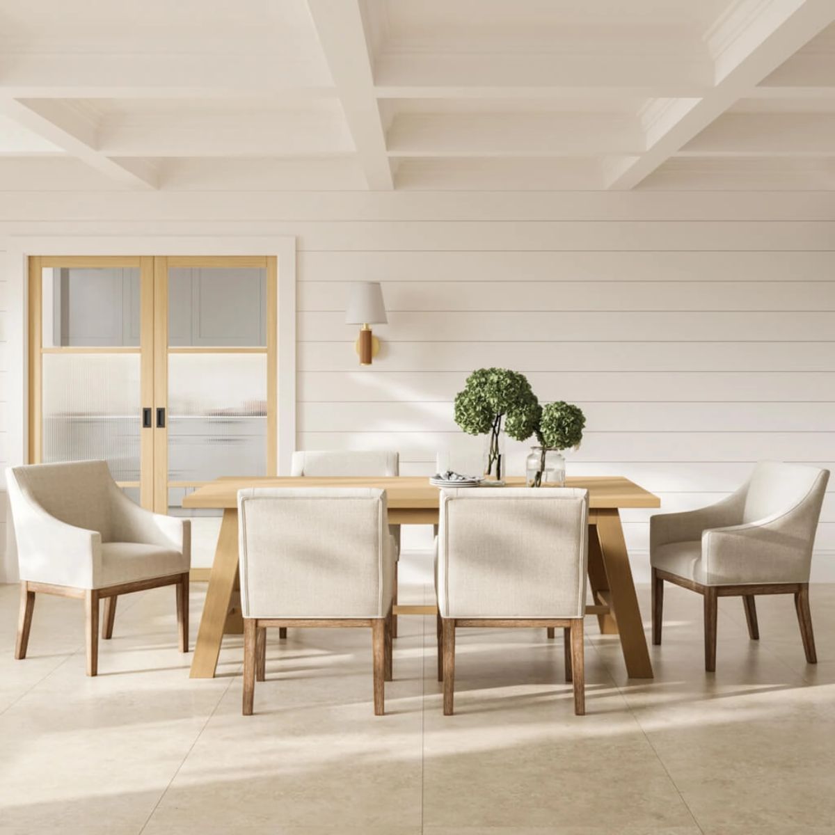 HO+ME Piper Bisque Dining Chair