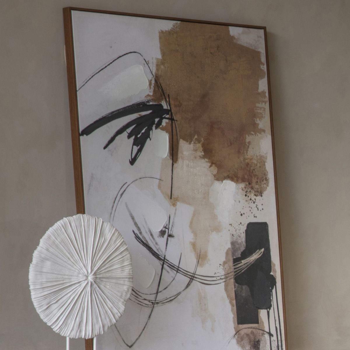 Libra Interiors Pisa Framed Canvas Wall Art 100x140cm