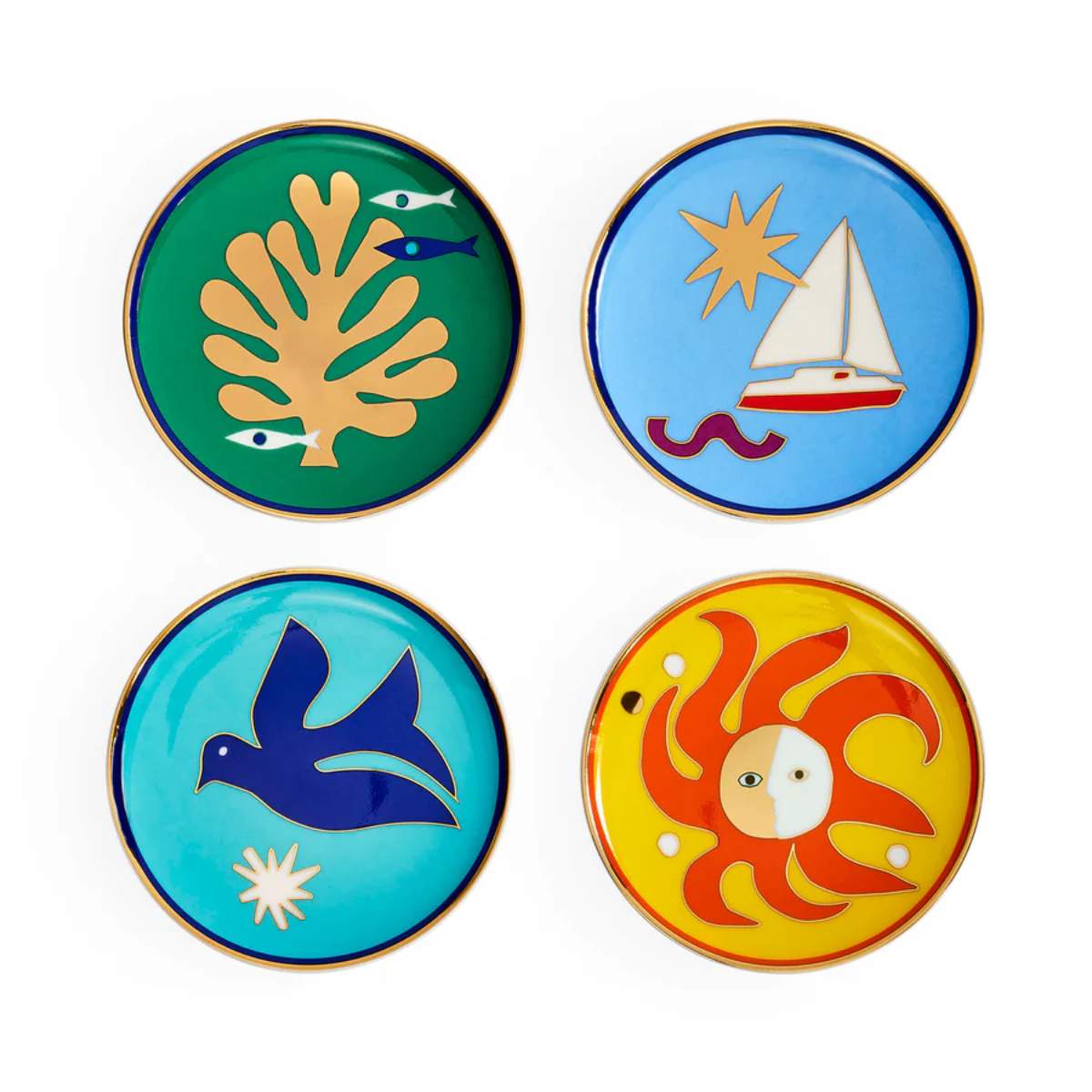 Jonathan Adler Playa Coasters