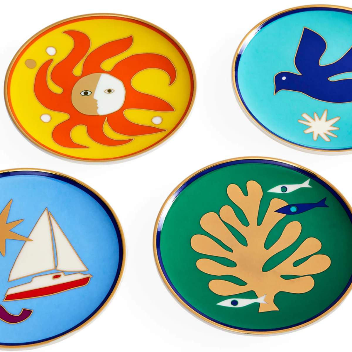 Jonathan Adler Playa Coasters